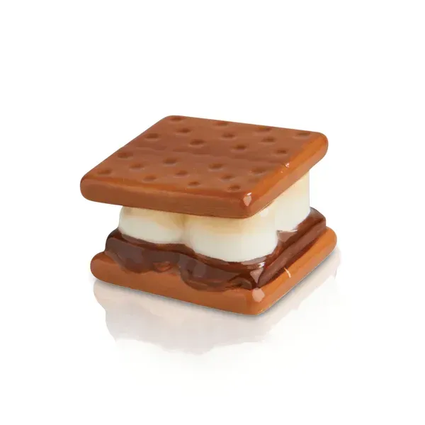 Nora Fleming Mini, S'Mores (Gimme S'more)