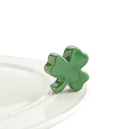Nora Fleming Mini, Shamrock (Irish at Heart)
