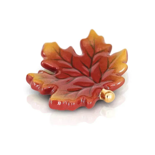 Nora Fleming Mini, Leaf (Falling for You)