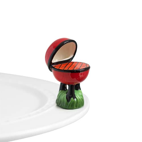 Nora Fleming Mini, Grill (Hot Stuff)