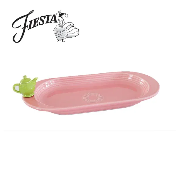 Nora Fleming, Fiesta Bread Tray and Tea Pot Mini, FIESTA03, www.mercyhospitalgiftshop.com