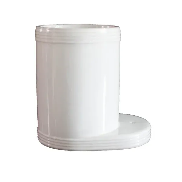 Nora Fleming, Pinstripes Utensil Crock, H9, www.mercyhospitalgiftshop.com