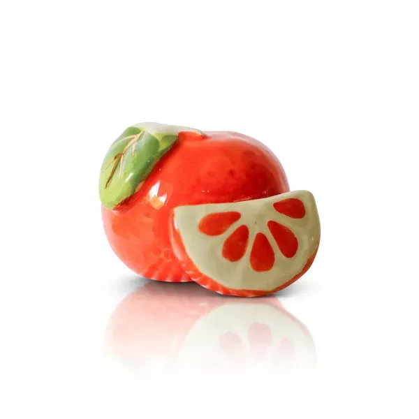 Nora Fleming Mini, Tangerine (Cutie Pie)