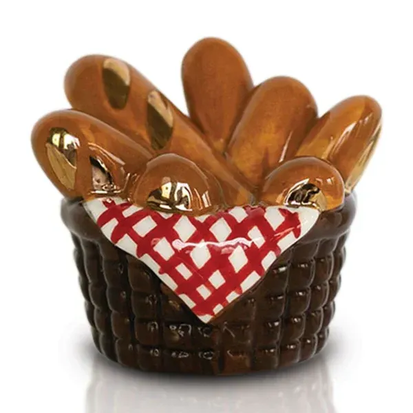 Nora Fleming Mini, Bread Basket (You Knead This)