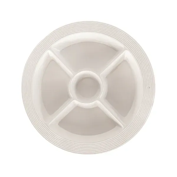 Nora Fleming, Pinstripes Divided Dish, MEL16B, www.mercyhospitalgiftshop.com
