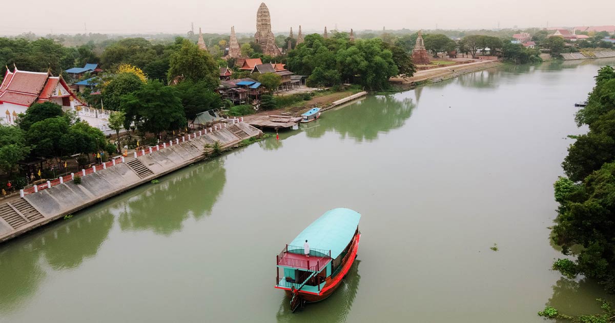 ล่องเรือ อยุธยา 7 แหล่งเช็คอินดีๆ ที่คุณต้องลิสไว้ เพื่อไม่ให้พลาด!