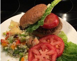 Huge Appetizing Burger