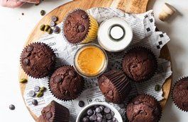 Delectible Chocolate Muffins Delectible Chocolate Muffins