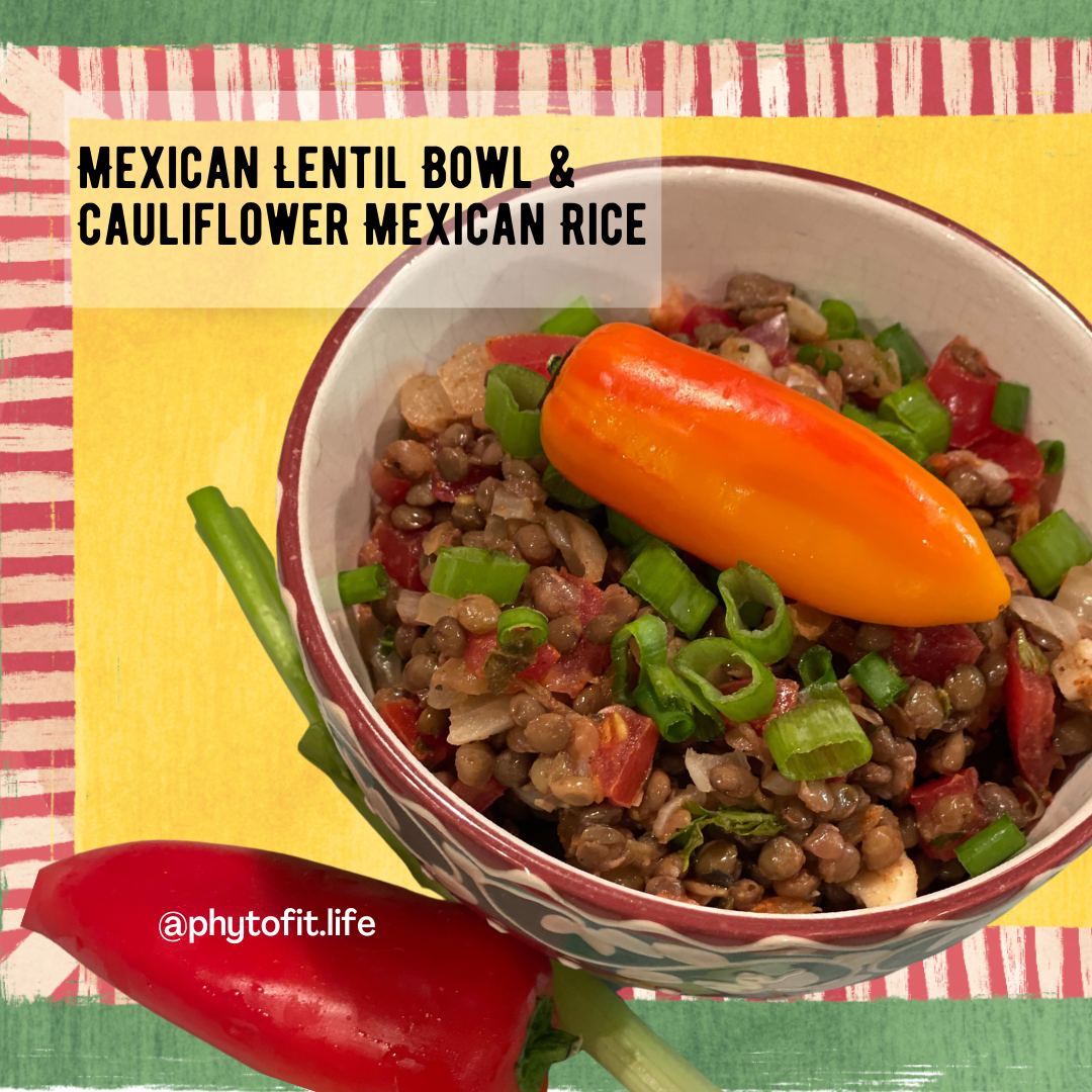 Healthy Mexican Lentil Bowl Healthy Mexican Lentil Bowl