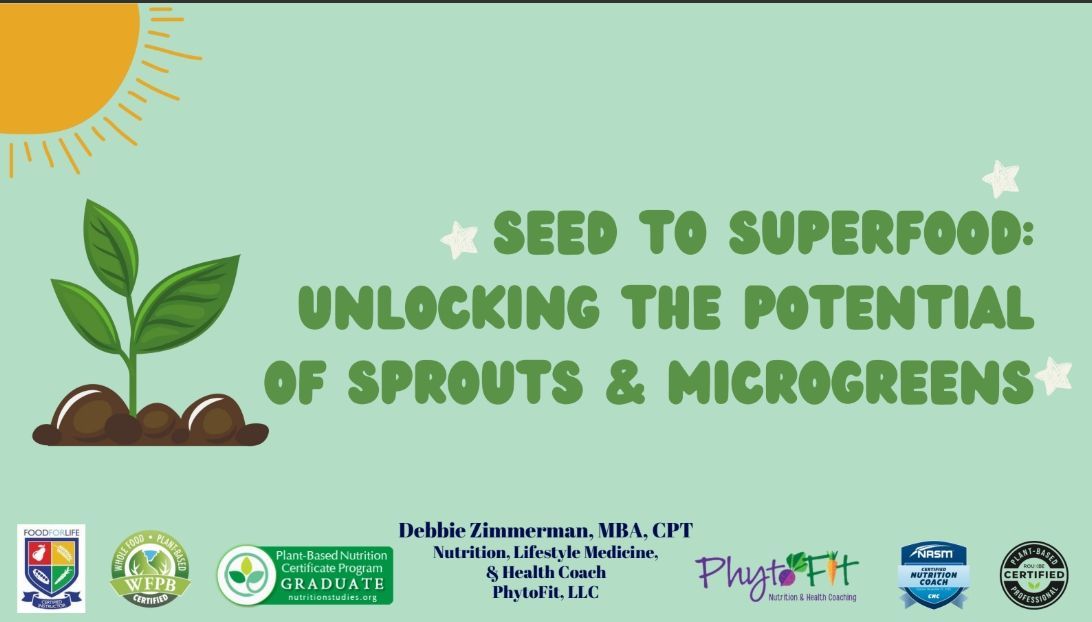 Seed to Superfood: Unlocking the Potential of Sprouts & Microgreens