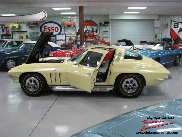 1965 Corvette Coupe Duntov ,Goldwood Yellow 396-425hp “Sold “