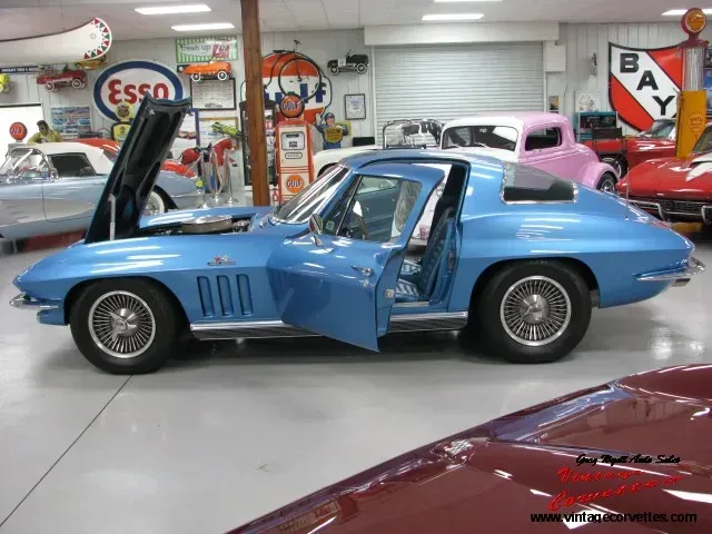 1966 Corvette Coupe Nassau Blue 427-425hp  Top Flight &rdquo; Sold  &ldquo;