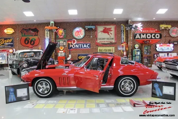 1966 Corvette Coupe Rally Red 427-390hp Top Flight “Just In”