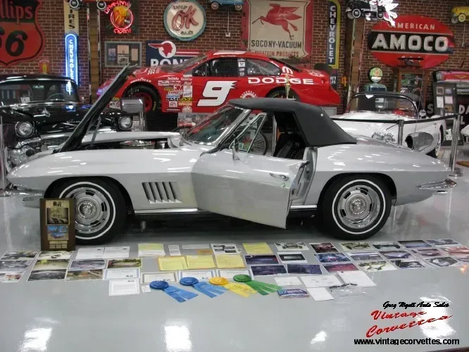1967 Corvette Duntov Convt Silver Pearl, 350hp “Sold “