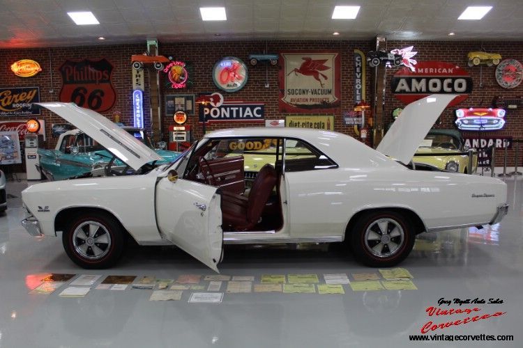 1966 Chevelle SS One Owner White 396-325hp 'just In "