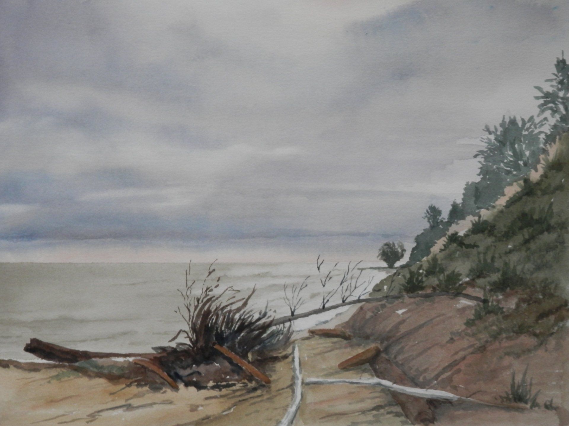 Lake Erie Storm by Ellie Miller