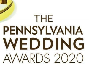 A logo for the pennsylvania wedding awards 2020