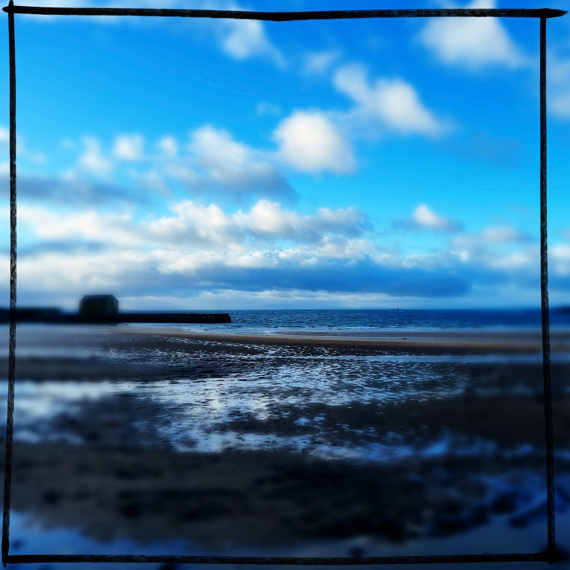 Sunset by Dunbar, East Lothian