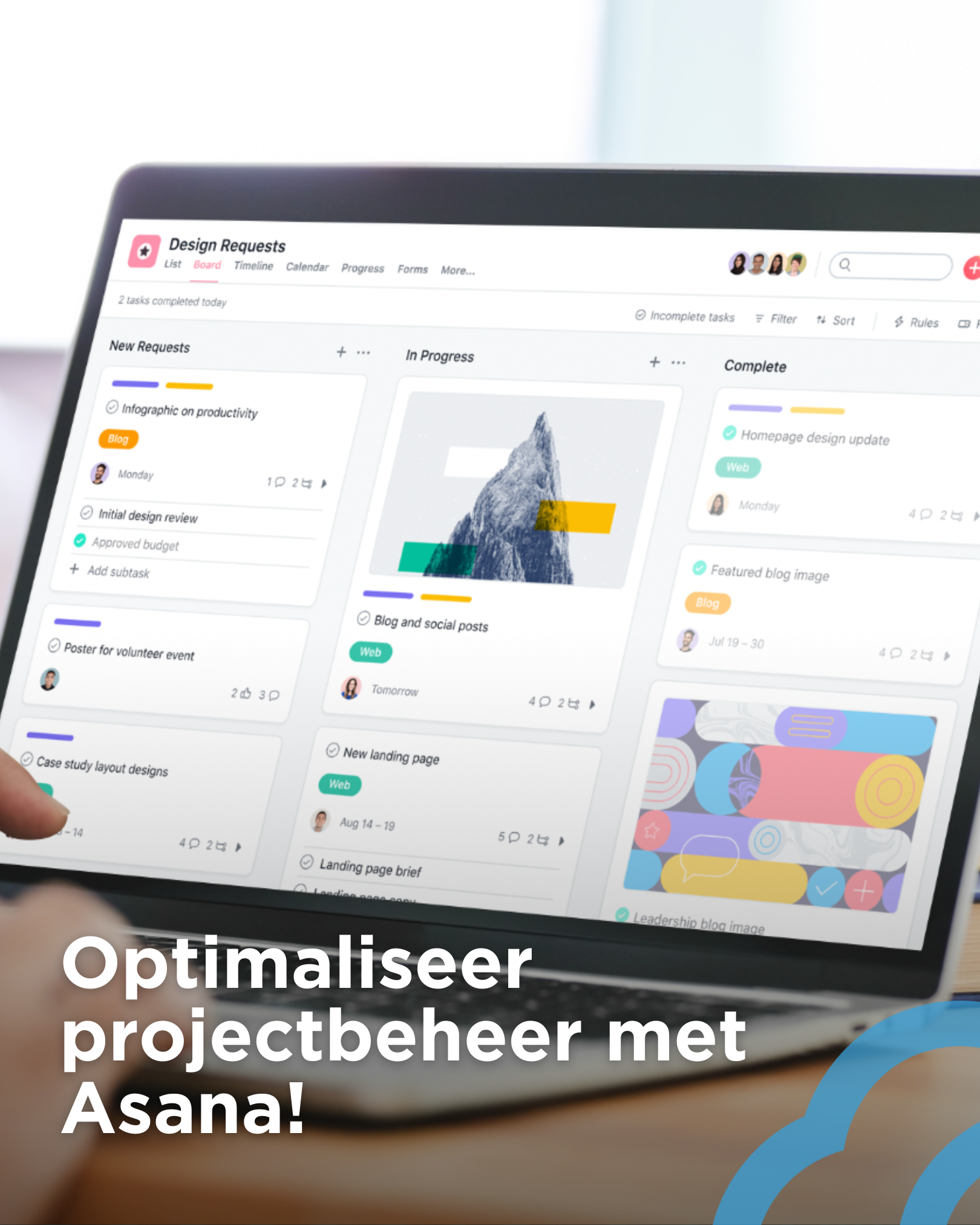 optimaliseer projectbeheer in asana