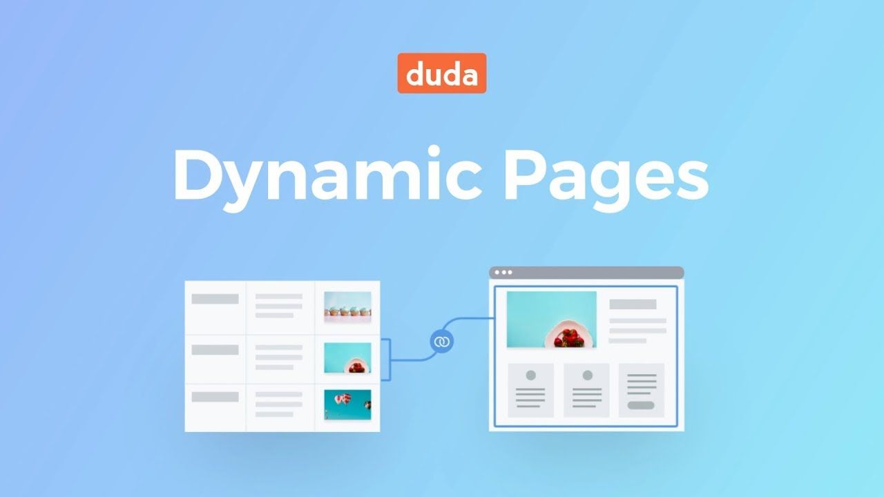 dynamic pages duda cloudmotion