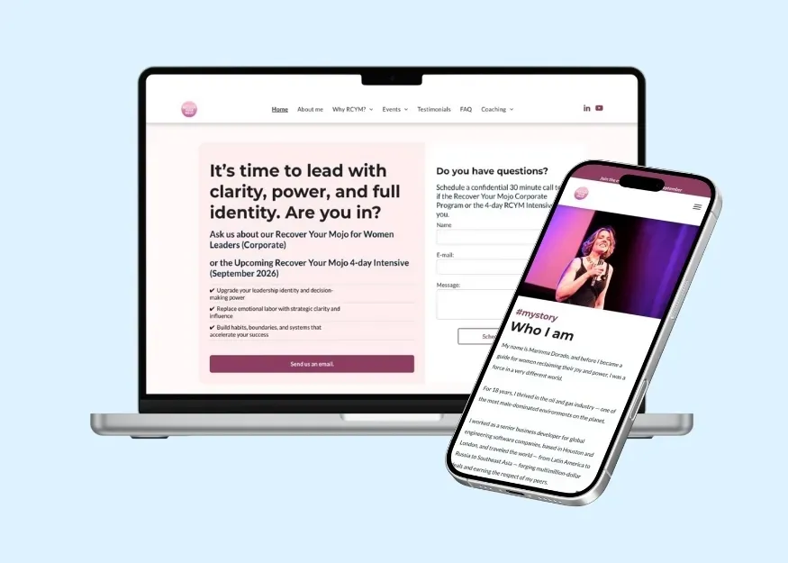 recoveryourmojo.life cloudmotion ontwikkeling website