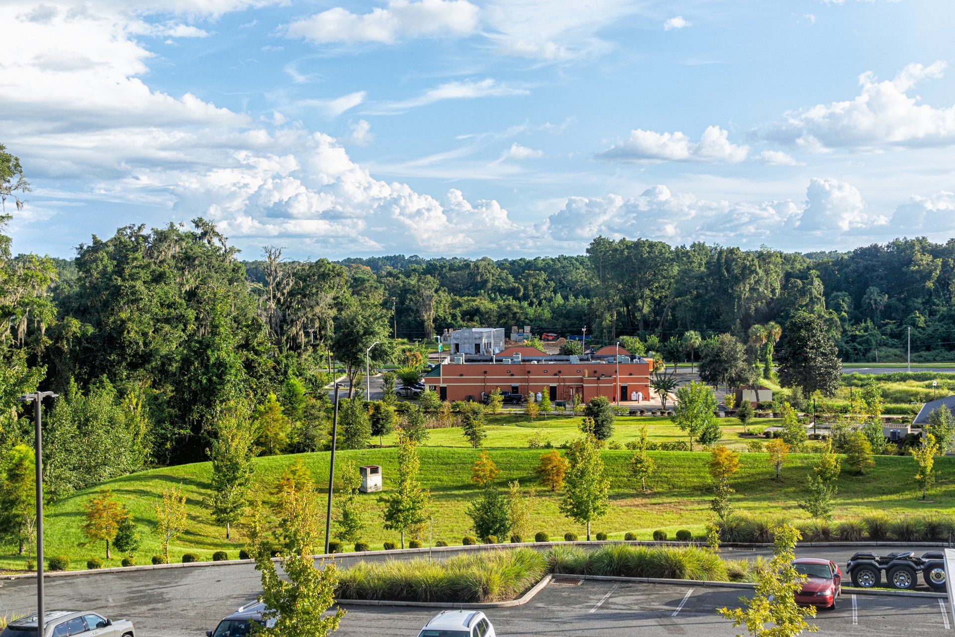 Image of Gainesville with lots of greenery