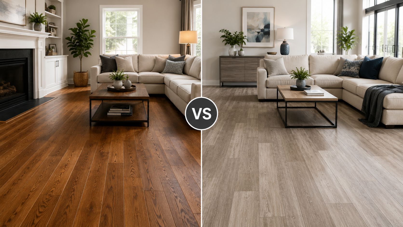 Hardwood vs Luxury Vinyl Plank Flooring: Which Should You Choose?