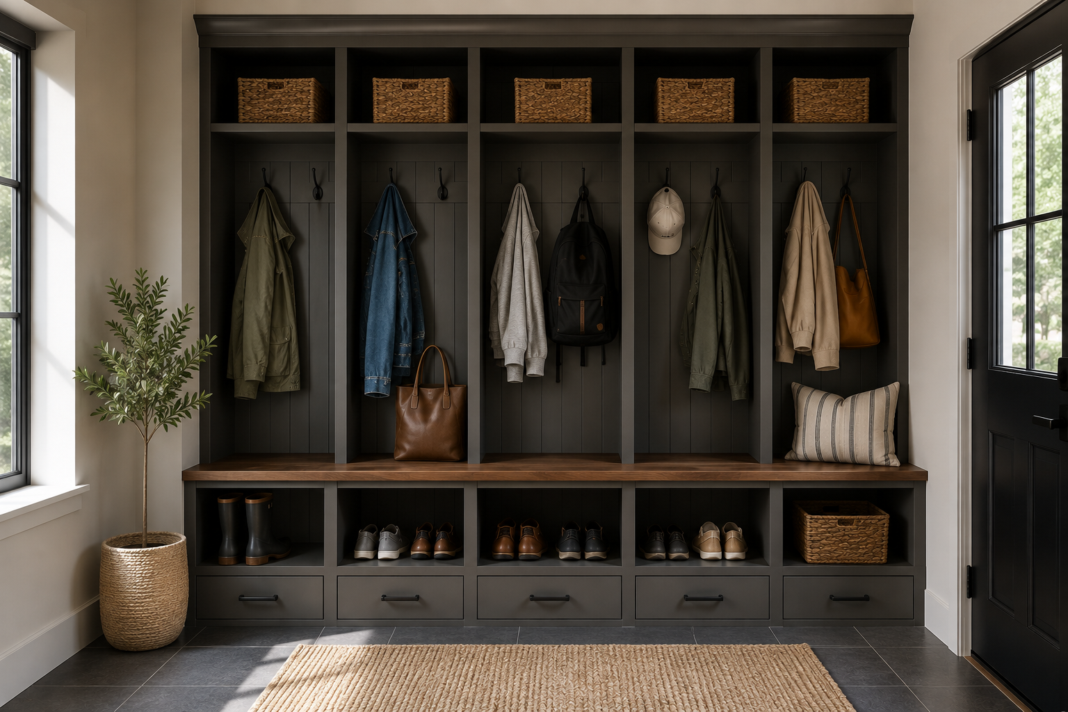 How to Design a Mudroom Locker System That Actually Works