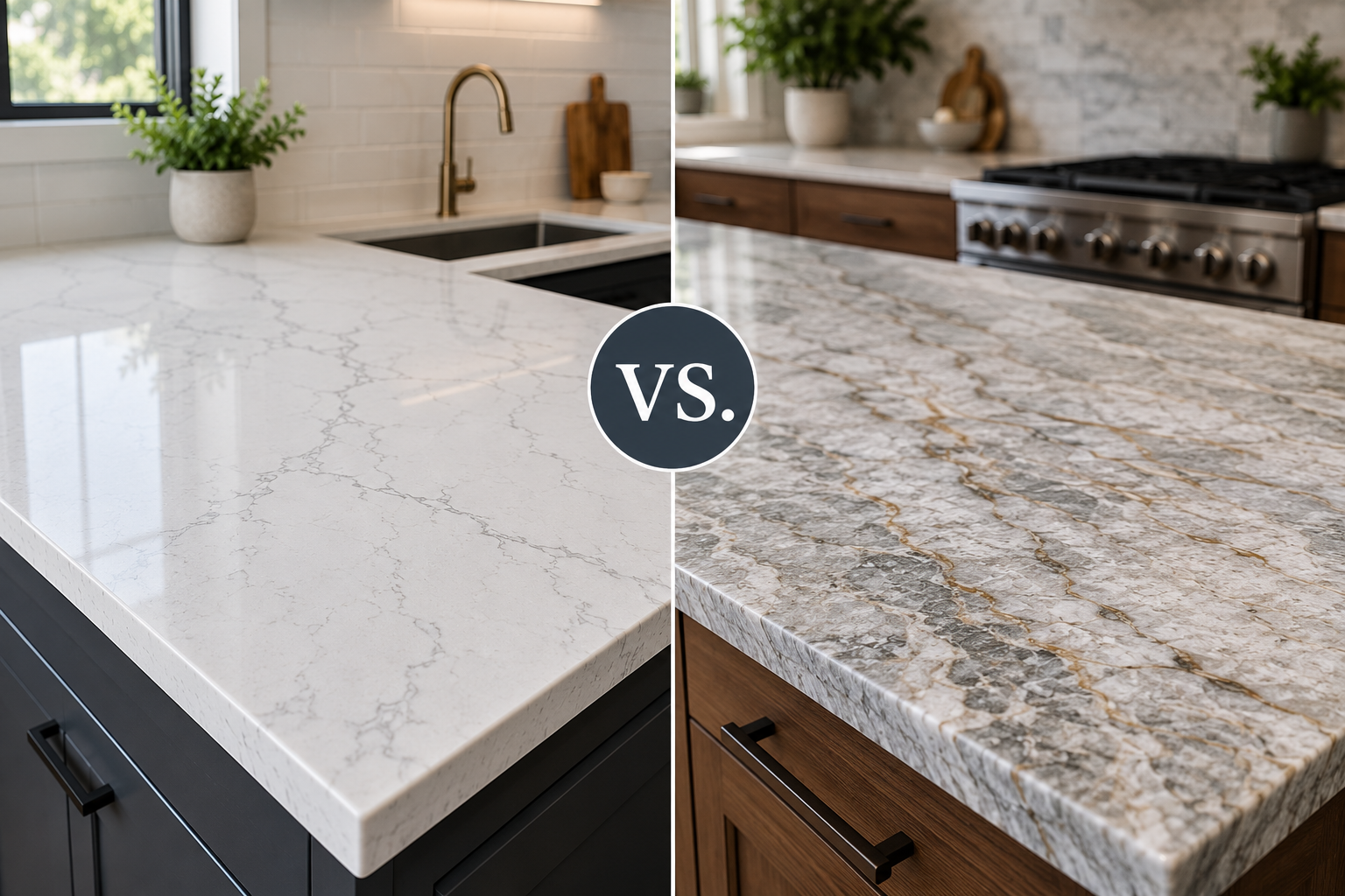 Quartz and Quartzite Countertops