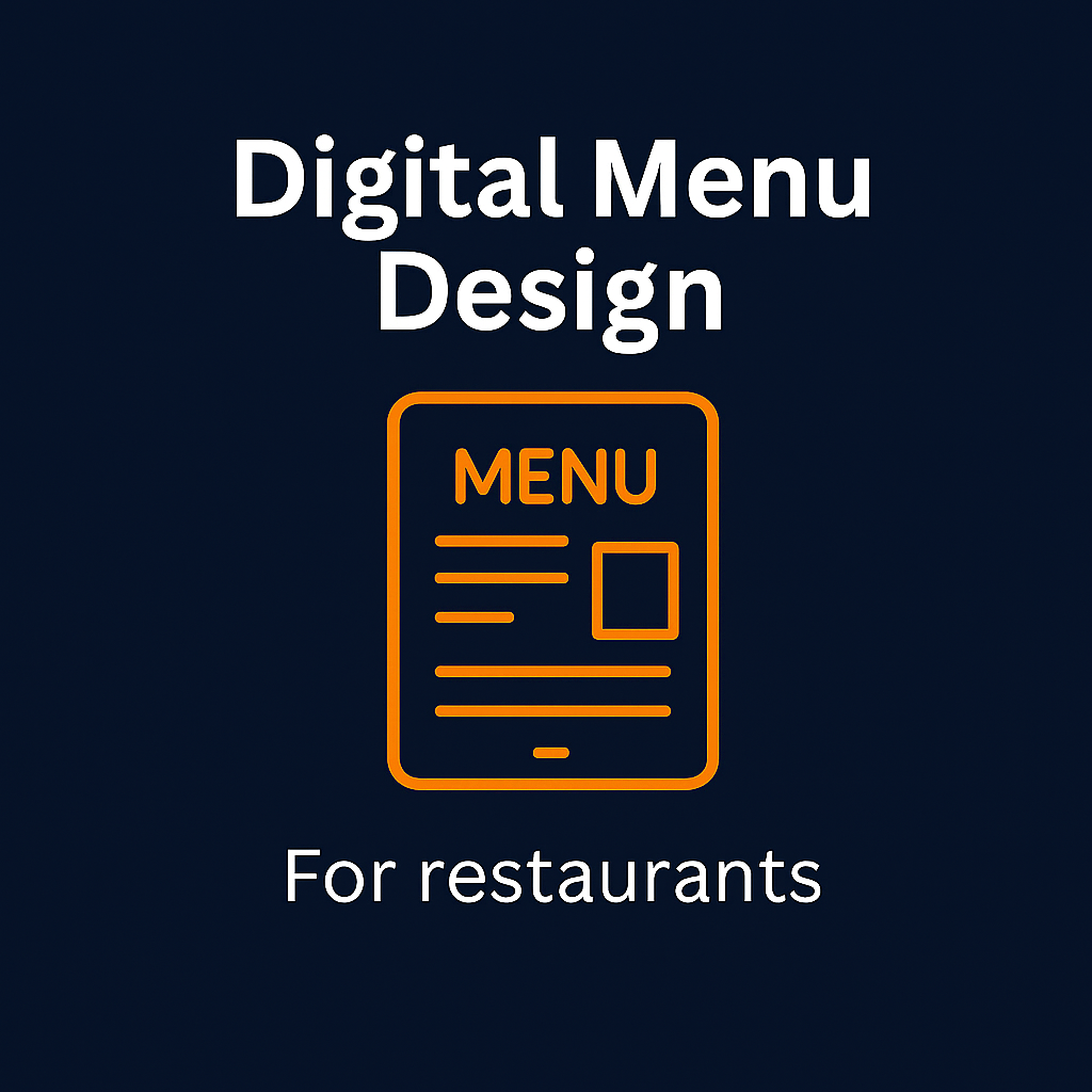 Digital Menu Design