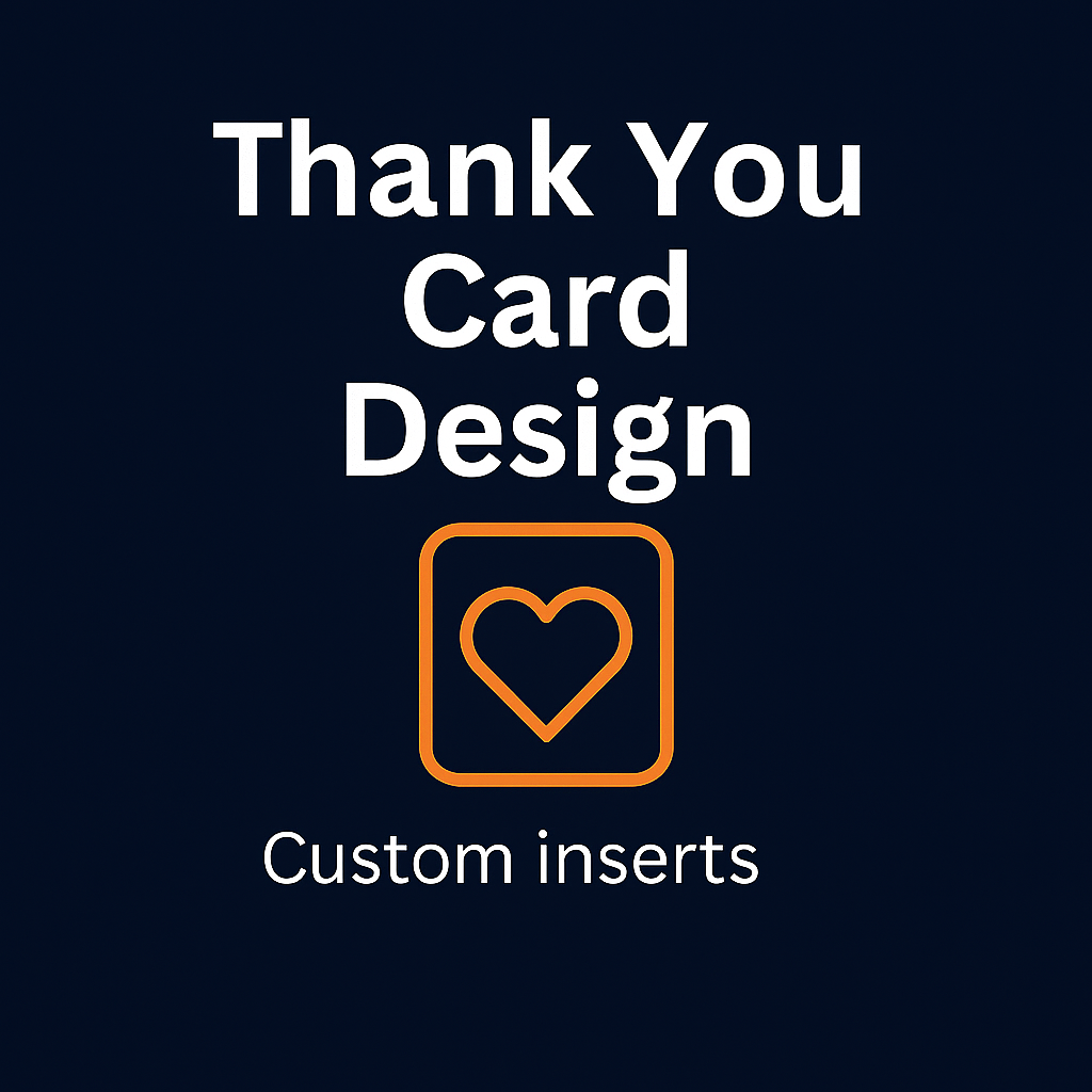 Thank You Card Design