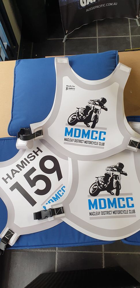 Printed Motorcycle Group Logo — Print Shop in Kempsey, NSW