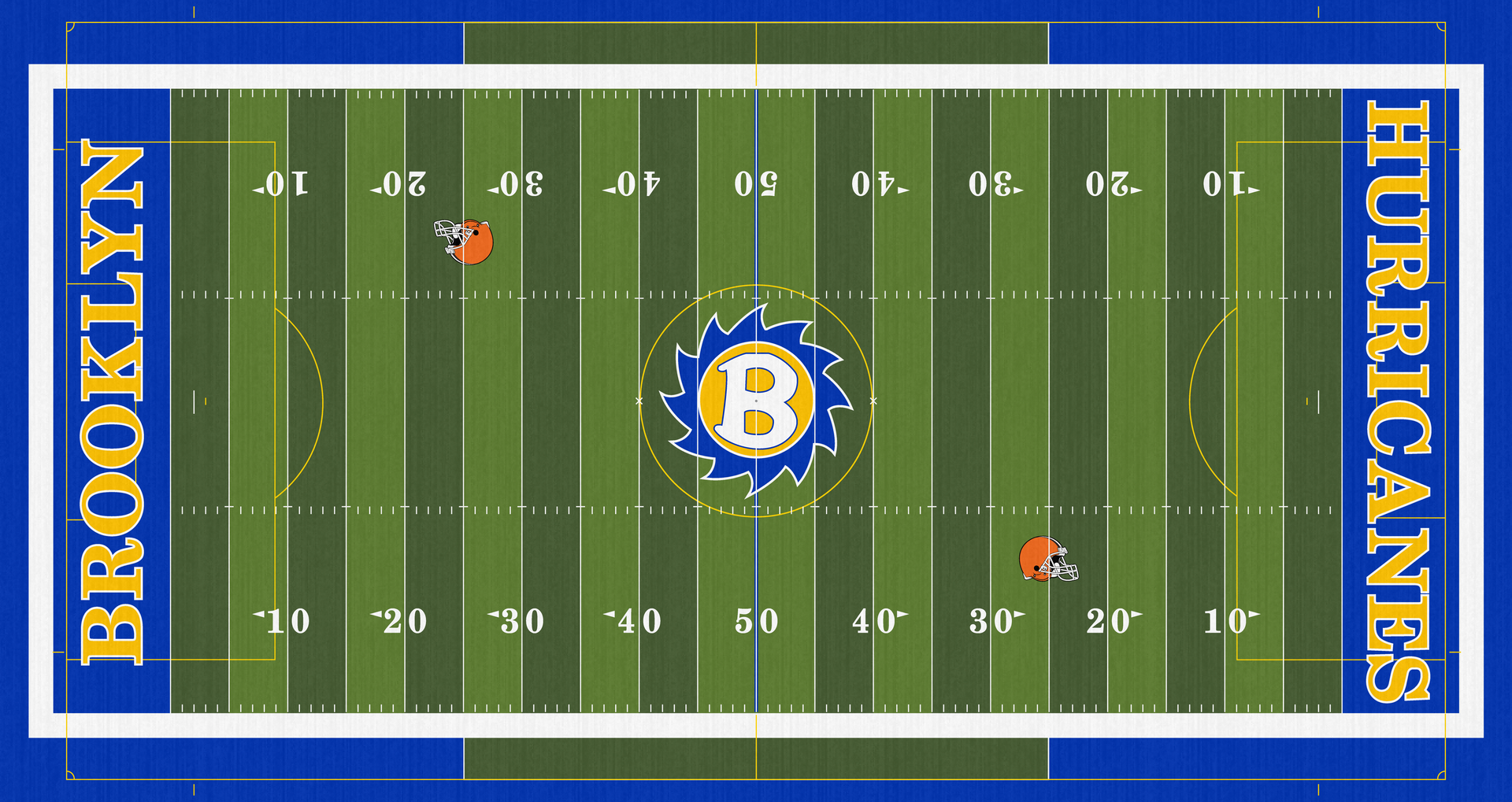 Brooklyn Hurricanes Memorial Stadium Coach Jerry Younger Athletic Field