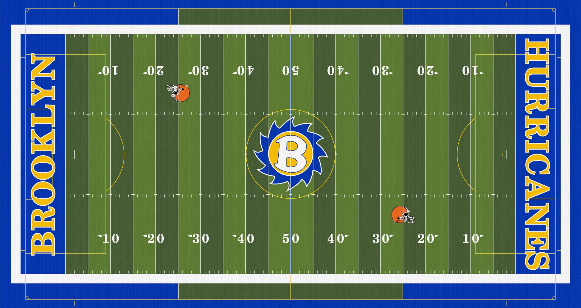Brooklyn Hurricanes Memorial Stadium Coach Jerry Younger Athletic Field