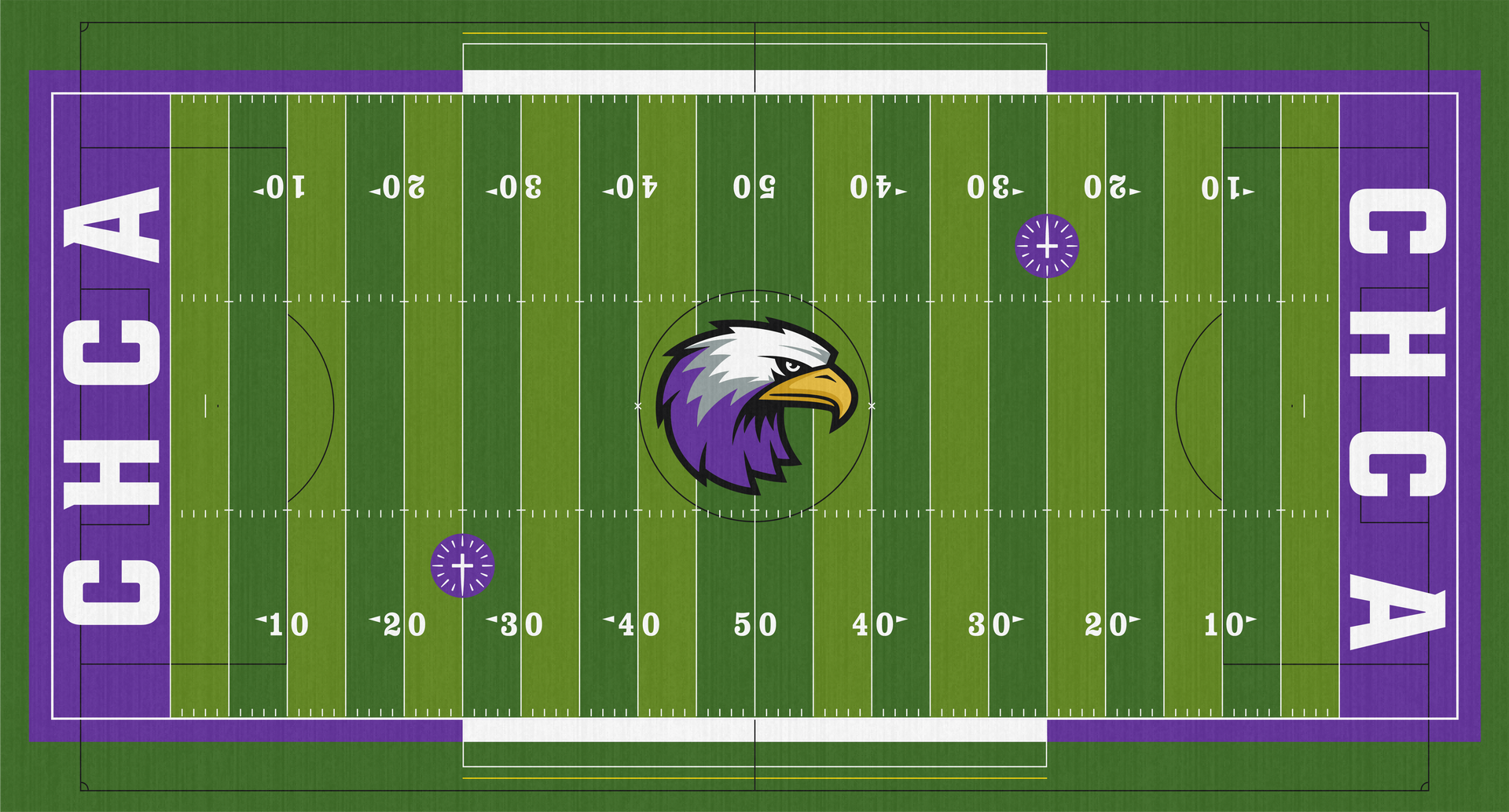 CHCA Eagles Cincinnati Hills Christian Academy Football turf Robert D. and Richard E. Lindner Athletic Field