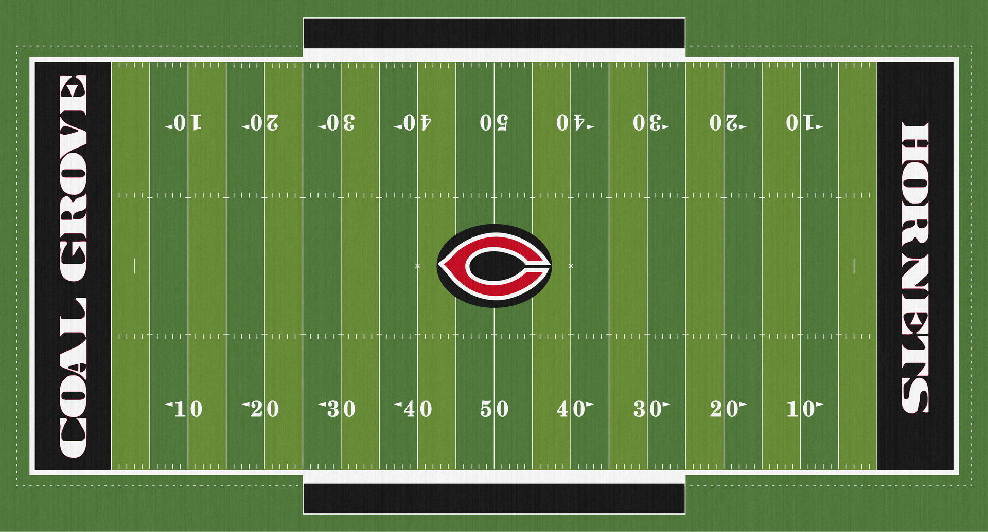 Lemaster Stadium Coal Grove Hornets Dawson Bryant High School Football Turf