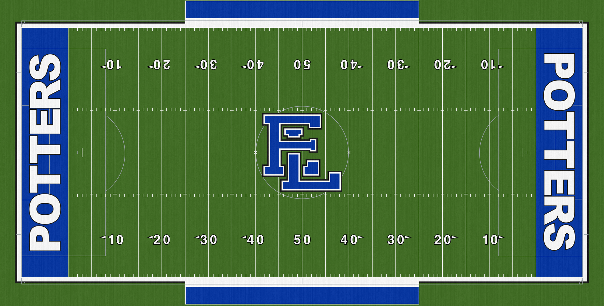Patterson Field East Liverpool Potters High School Football Turf ELHS