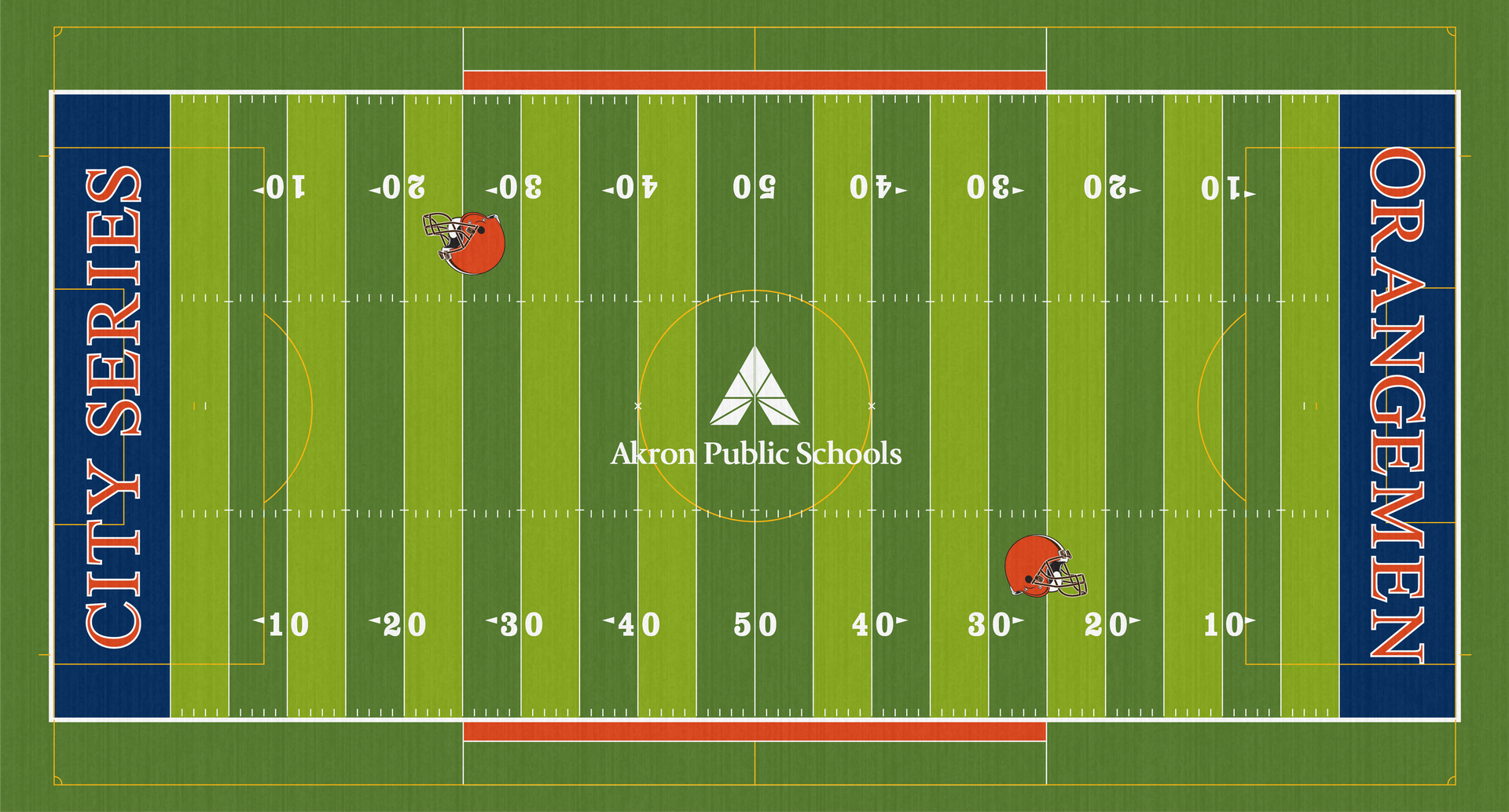 Ellet Orangemen High School Football Turf Akron City Series Joseph B Yost Stadium 