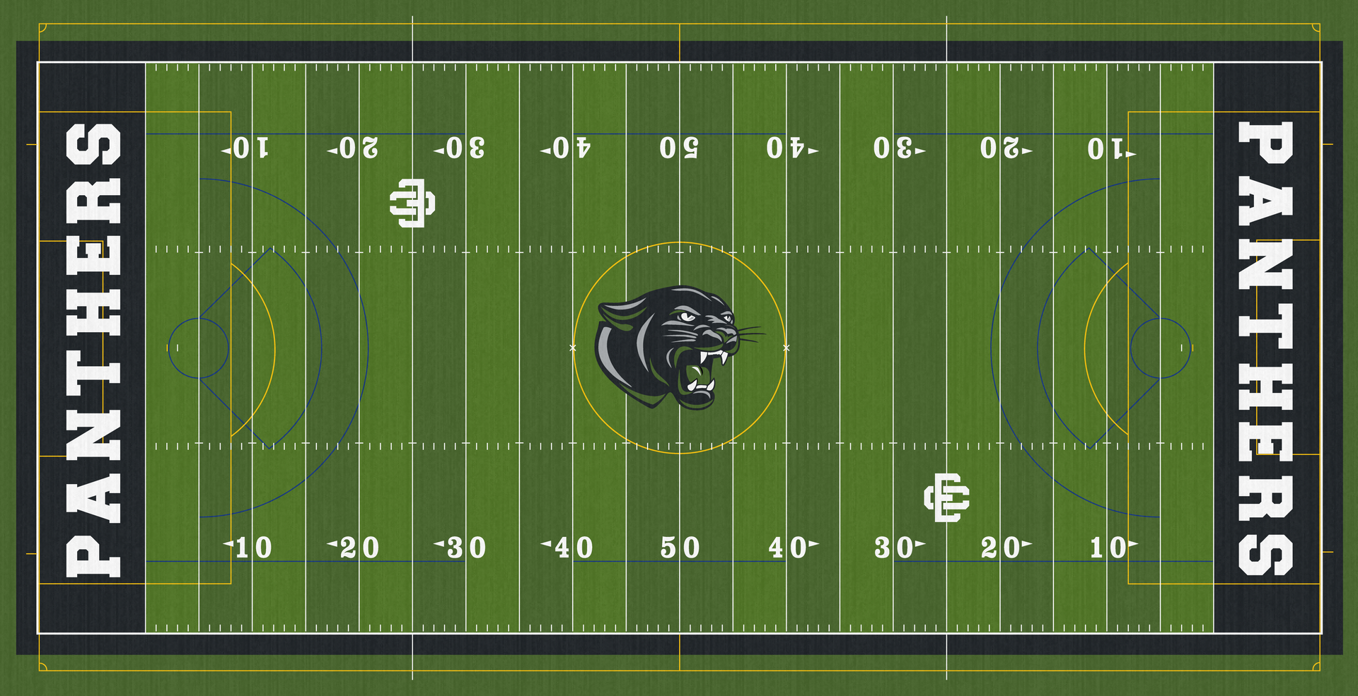 Dan Reaser Stadium Elyria Catholic Panthers High School Football Field Turf ECHS