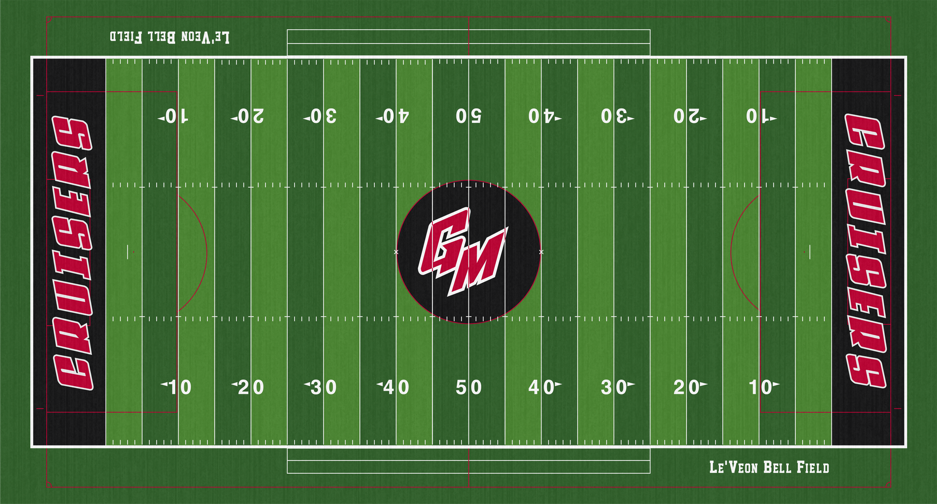 Groveport Madison Cruisers High School Football Turf Field Le'Veon Bell Field
