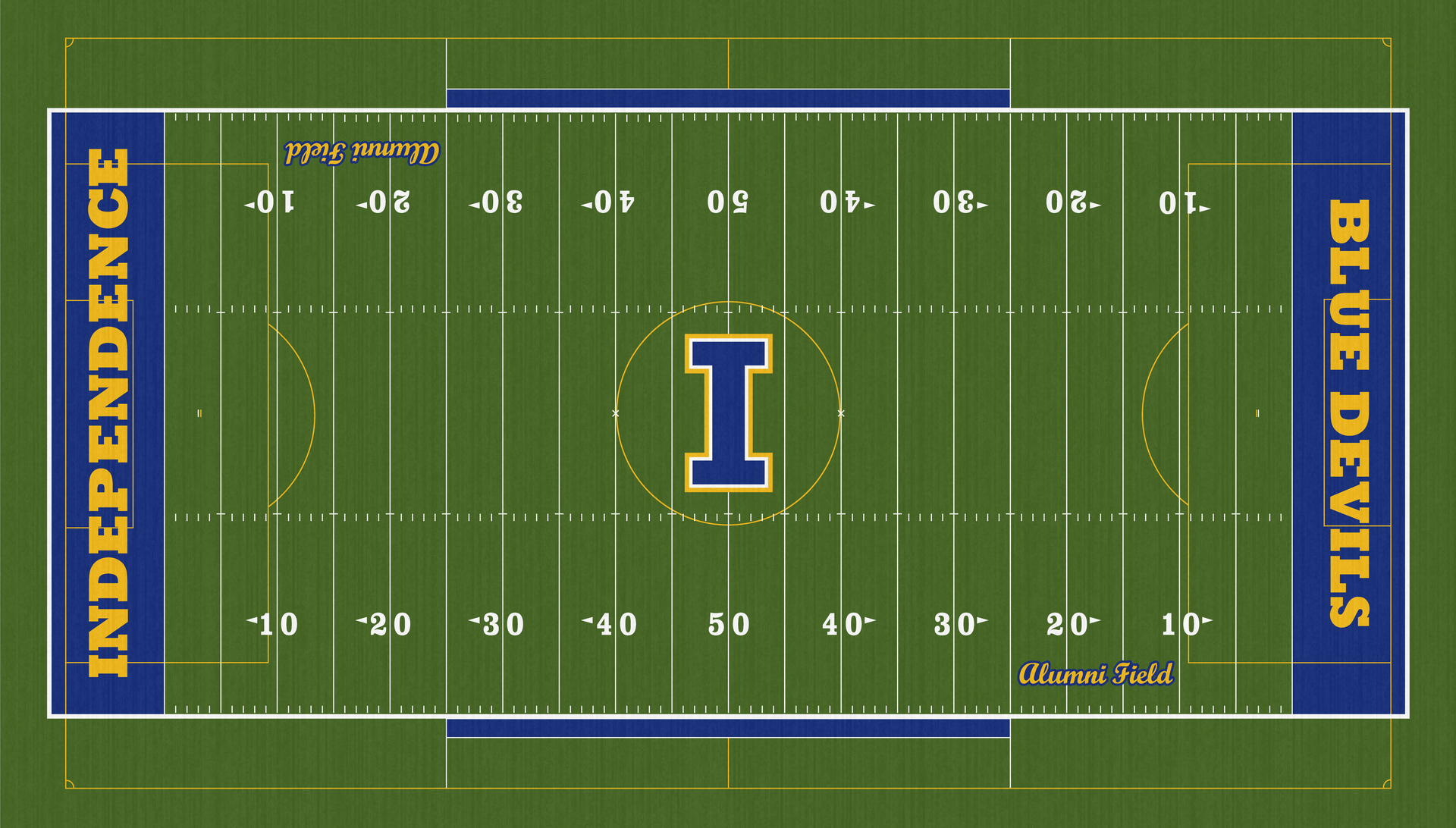 Independence Blue Devils Alumni Field Cleveland High School Turf