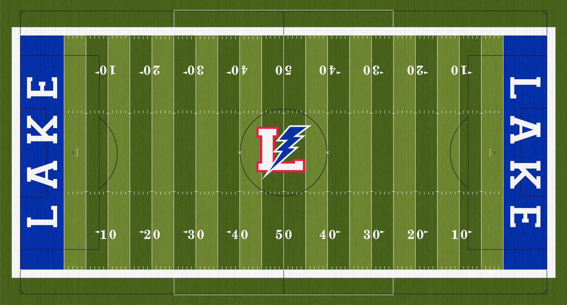 Lake Blue Streaks High School Football Turf