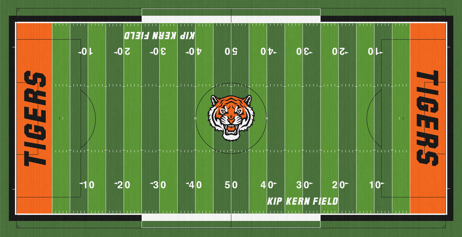 Liberty Center Tigers High School Turf Kip Kern Field