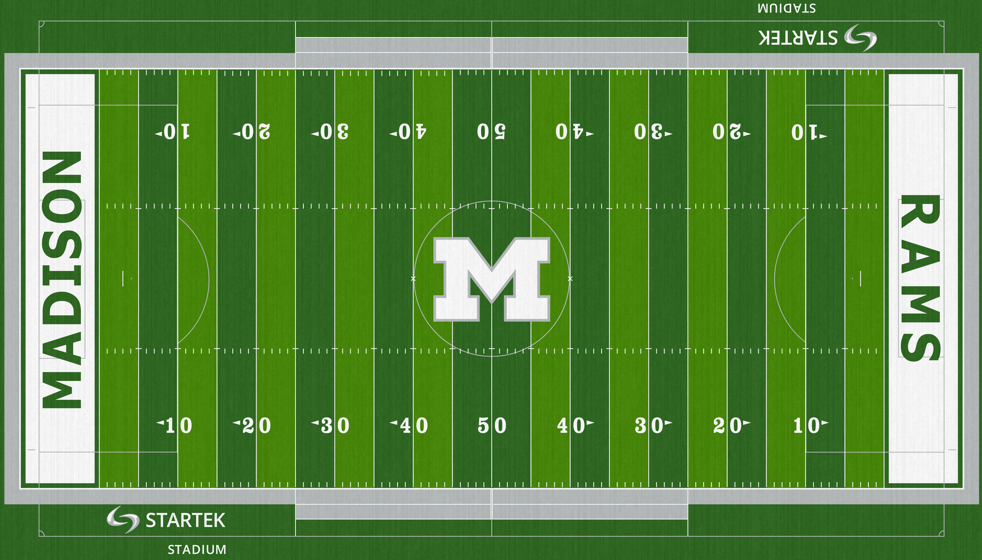 Mansfield Madison Rams Football Turf Startek Stadium High School