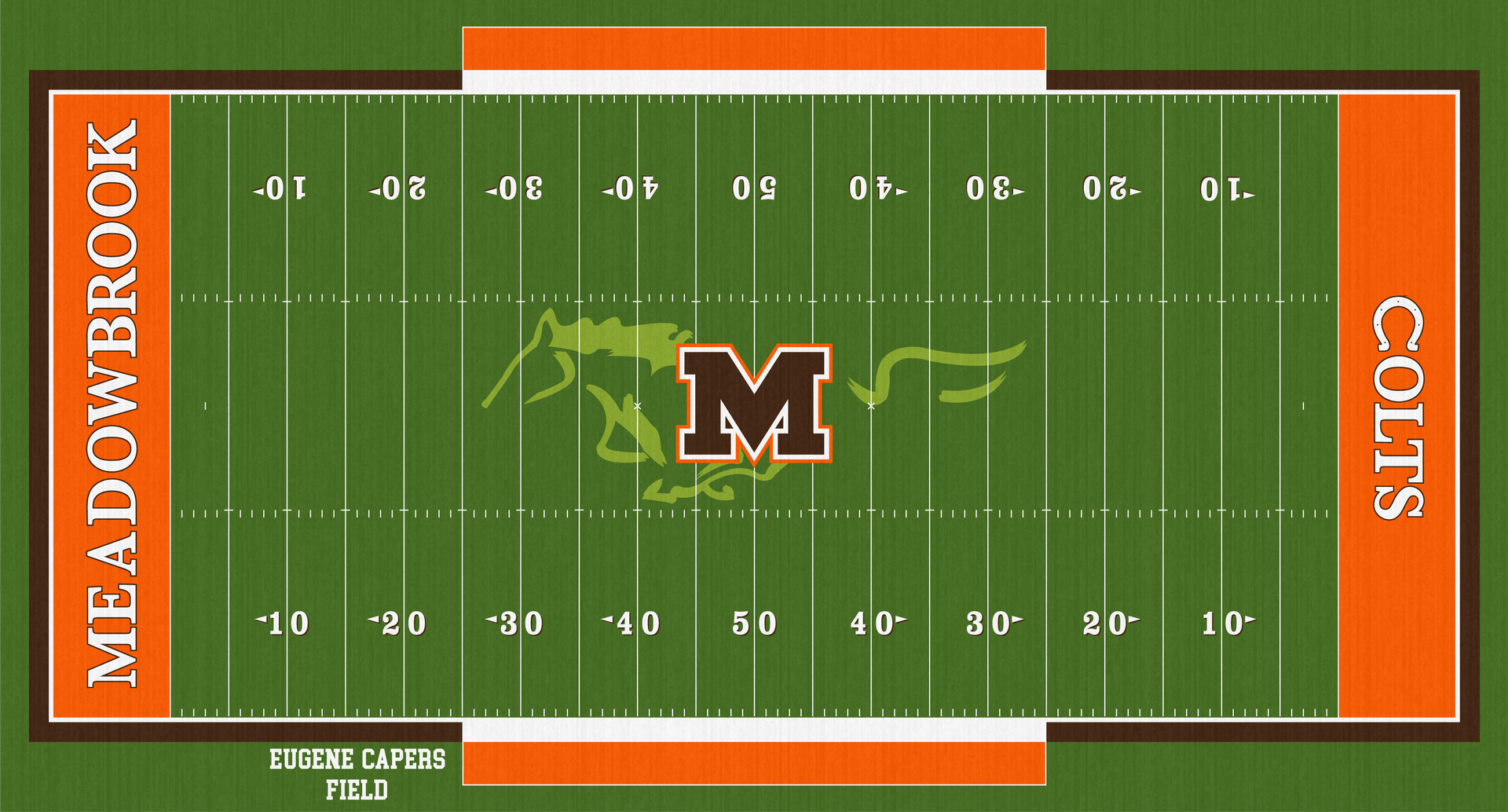 Eugene Capers Field Meadowbrook Colts Football Field Turf Byesville MHS
