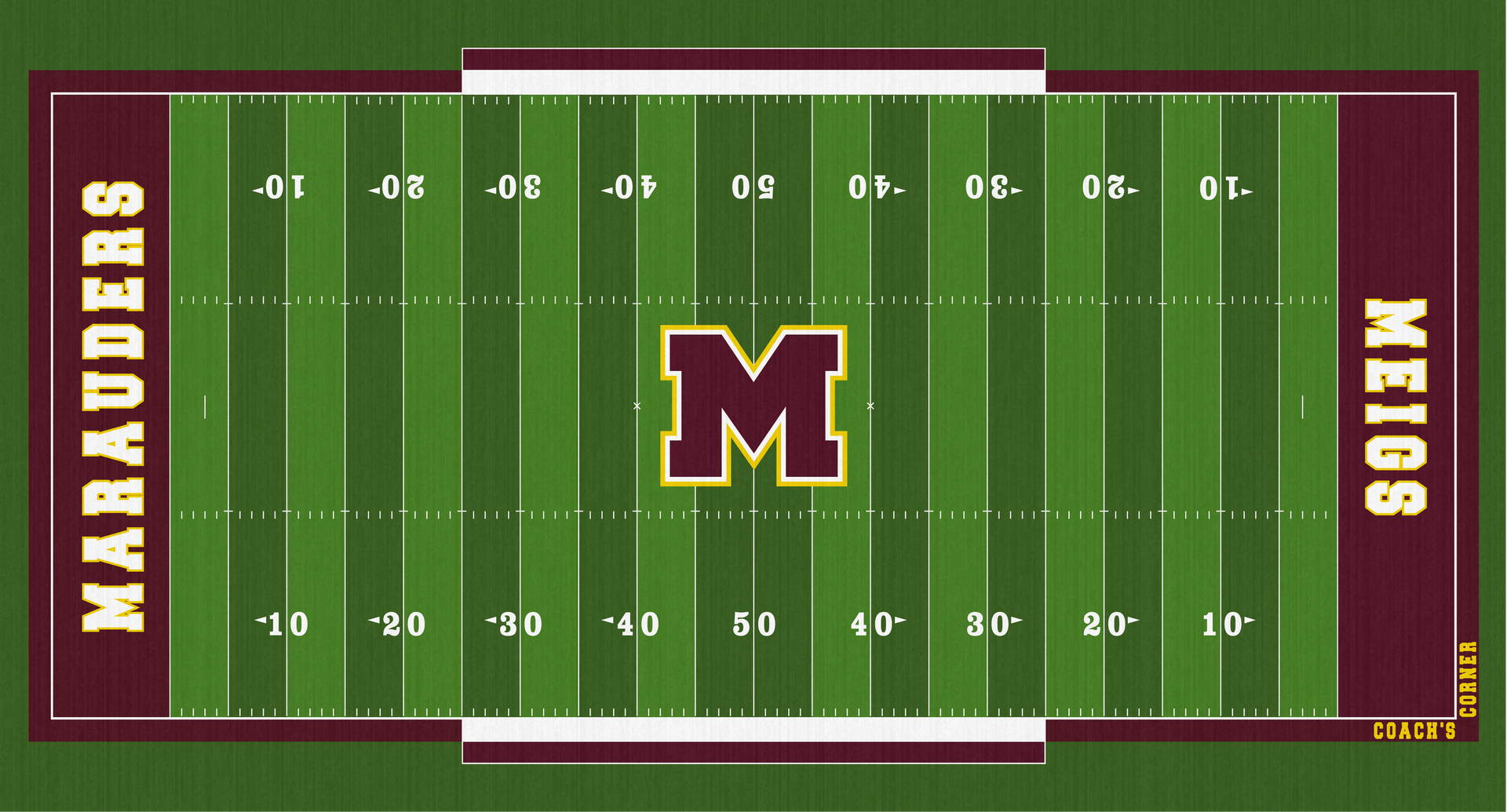 Meigs High School Marauders Football Holzer Field at Farmers Bank Stadium