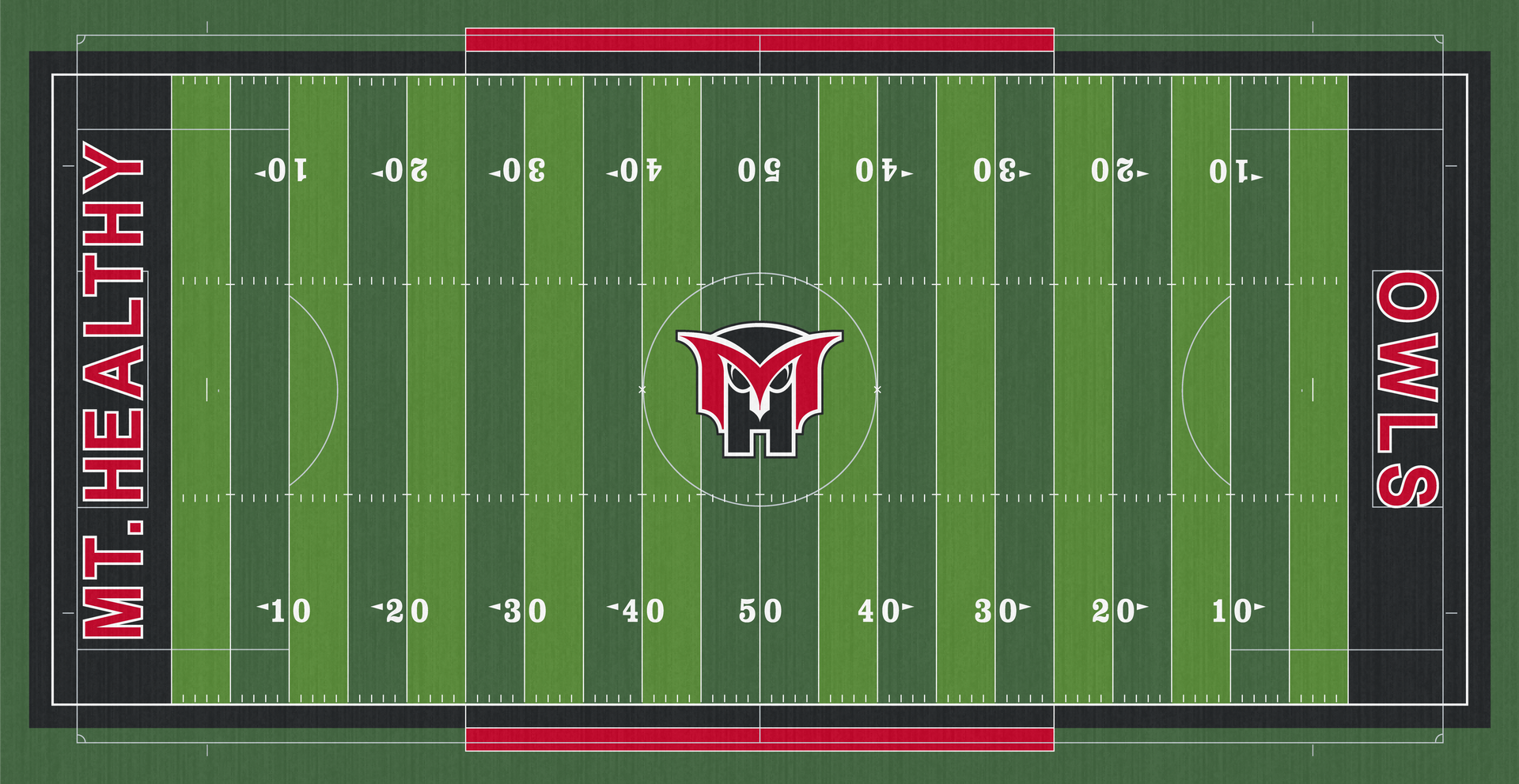 Mt Healthy Fighting Owls High School Turf Football