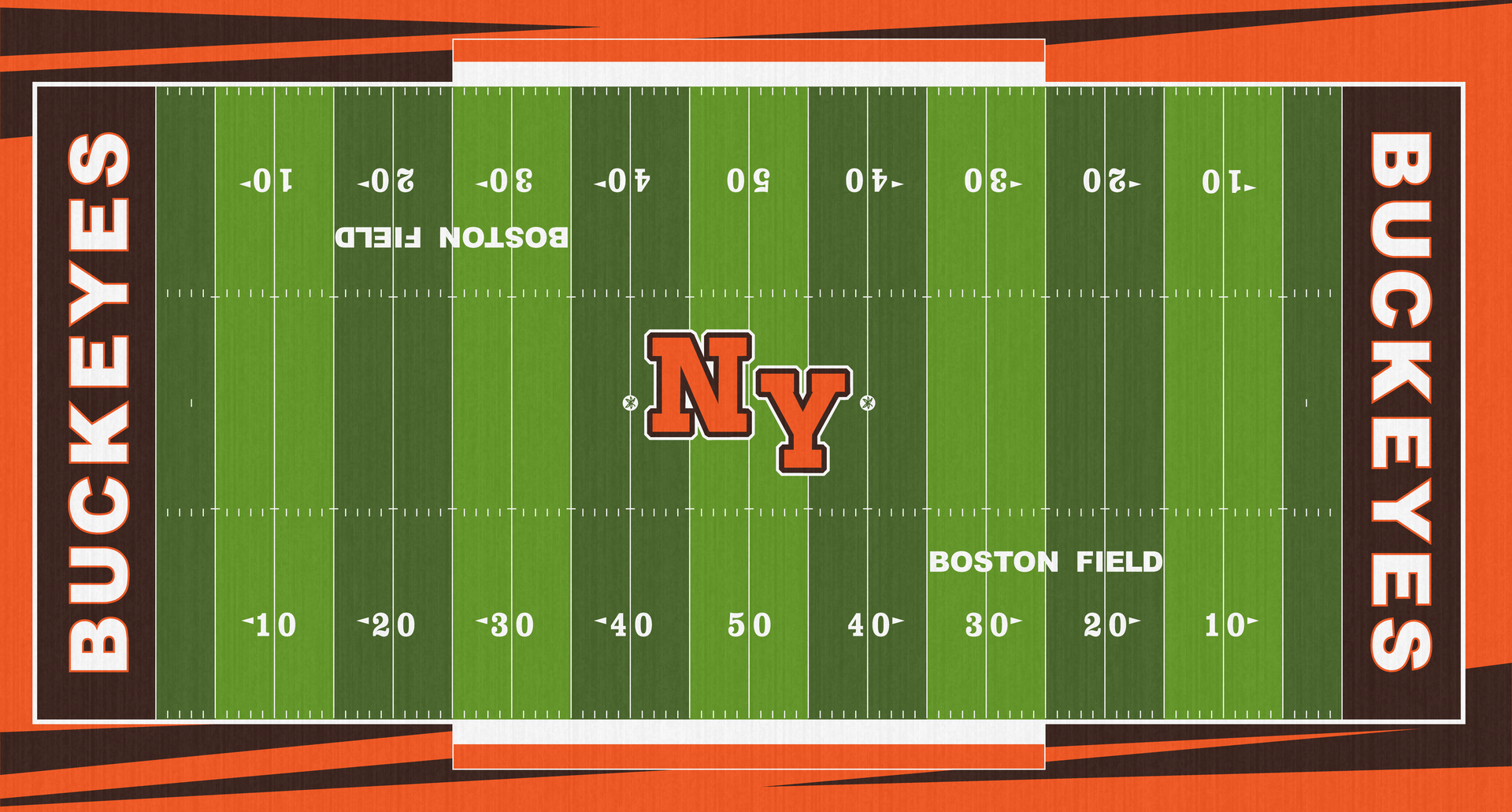Boston Field Nelsonville-York Buckeyes High School Football Field