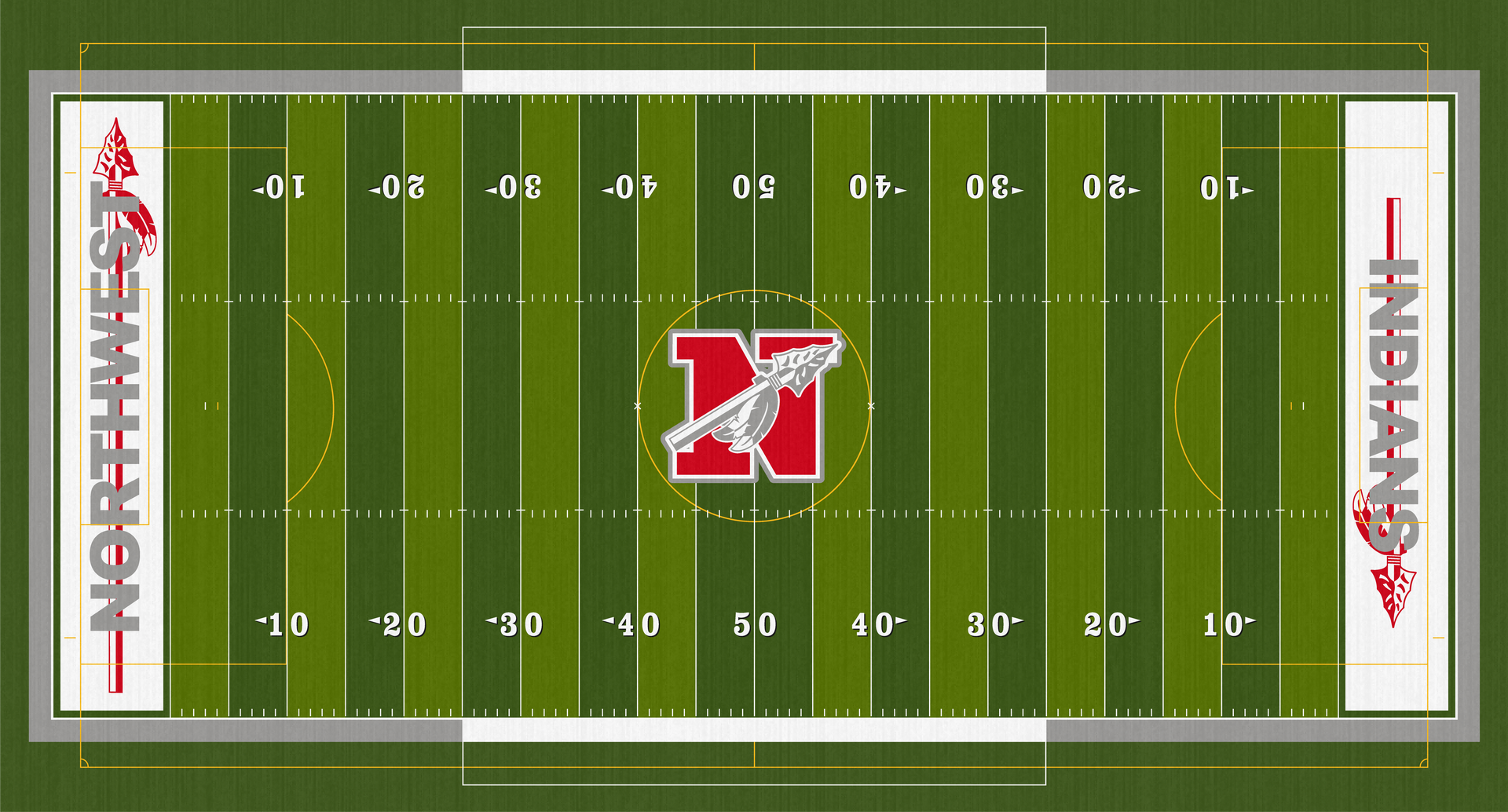 Smilek Stadium Canal Fulton Northwest Indians High School Football Field Turf