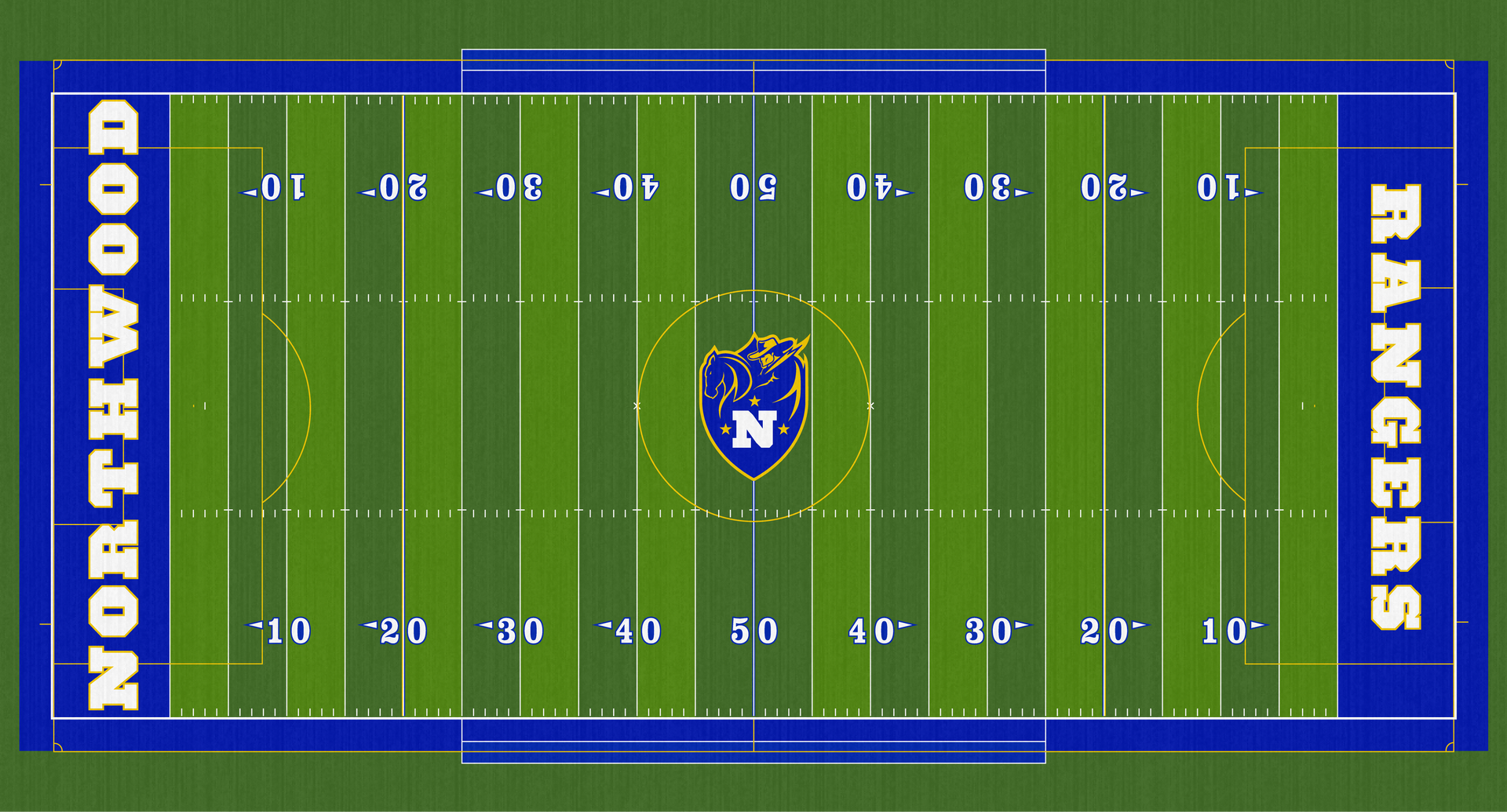 Northwood Rangers High School Turf Ken James Field